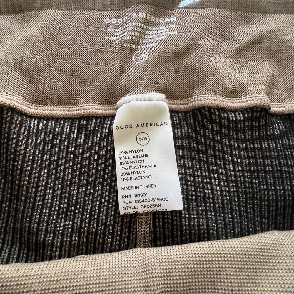 Good American Ribbed leggings 5/6 XXL - Picture 6 of 12